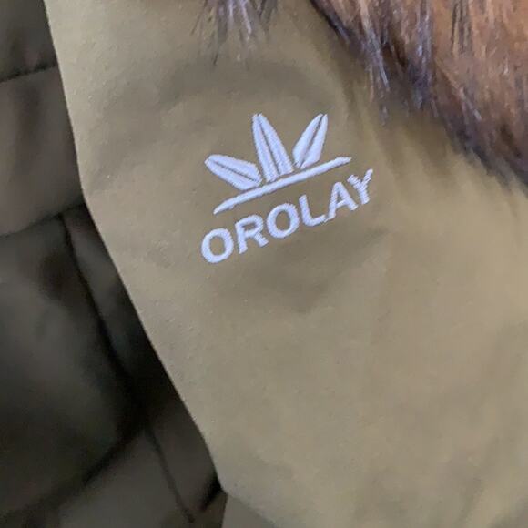 ORLAY DOUBLE SNAP‎ FUR HOOD WATER RESISTANT PARKA SIZE M - Picture 9 of 9